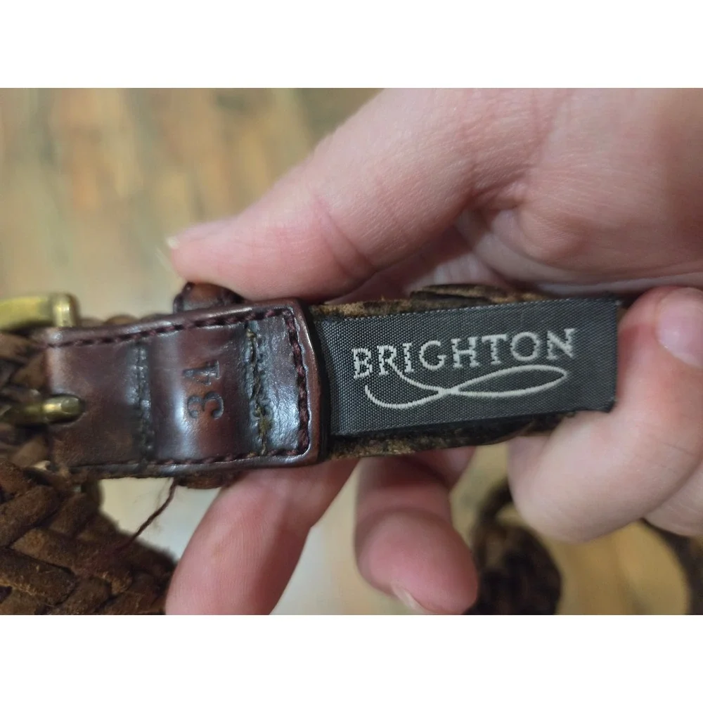 Brighton brown braided
